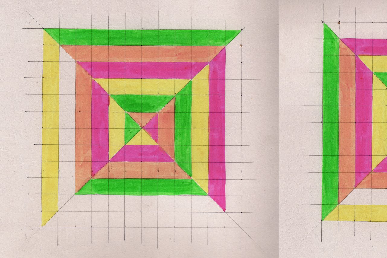 Points Play Neon Grid