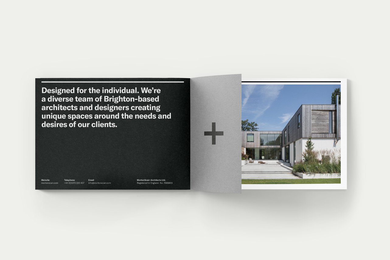 Points Projects Mortonscarr Brand Identity Print Brochure 1