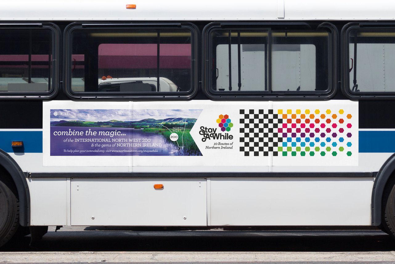 Points Projects Northern Irish Tourist Board Brand Identity Campaign Streetliner