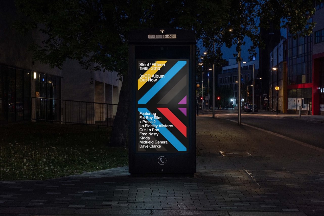 Points Projects Skint Brand Campaign Phonebox Music Packaging