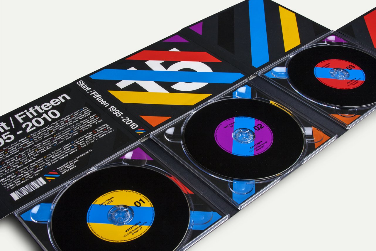 Points Projects Skint Brand Identity Campaign Cd Digipack Discs