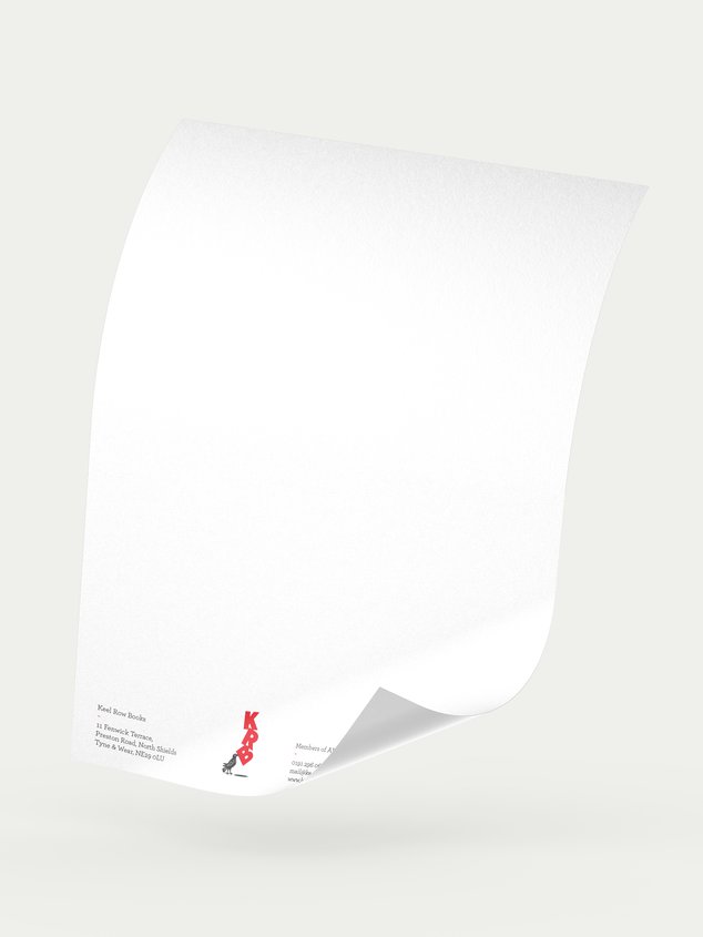 Points Projects Keel Row Books Brand Identity Letterhead