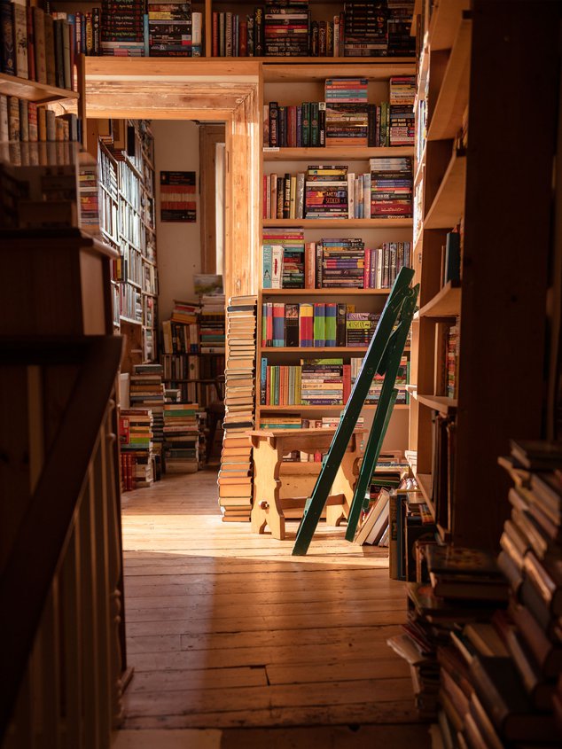 Points Projects Keel Row Books Brand Identity Logo Design Interior 2