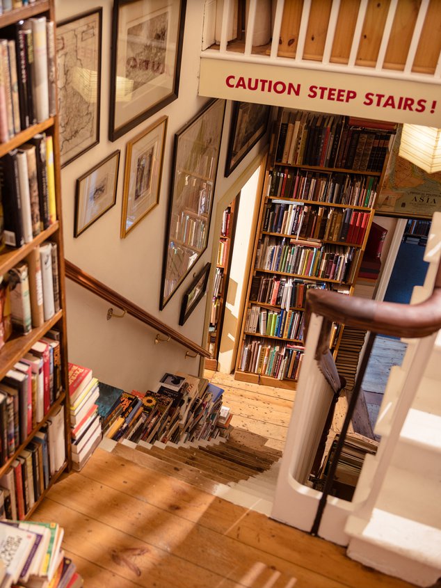 Points Projects Keel Row Books Brand Identity Logo Design Interior 5