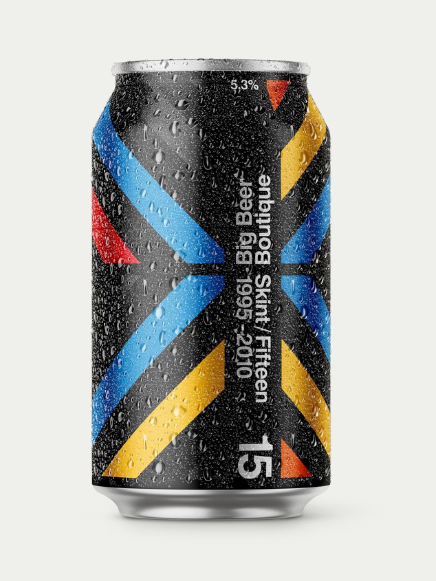 Points Projects Skint Brand Campaign Beer Can Music Packaging Icecool