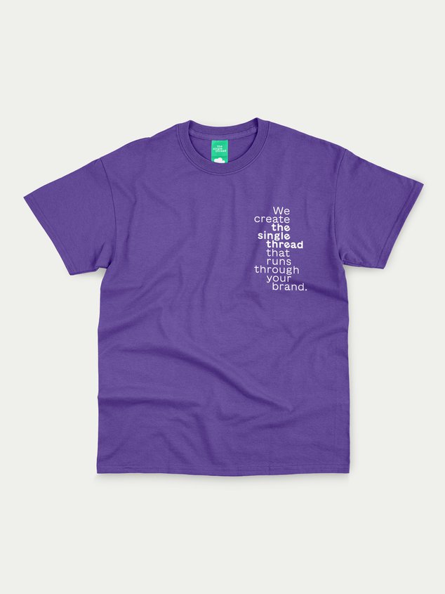 Points Projects The Single Thread Brand Identity Tshirt Front
